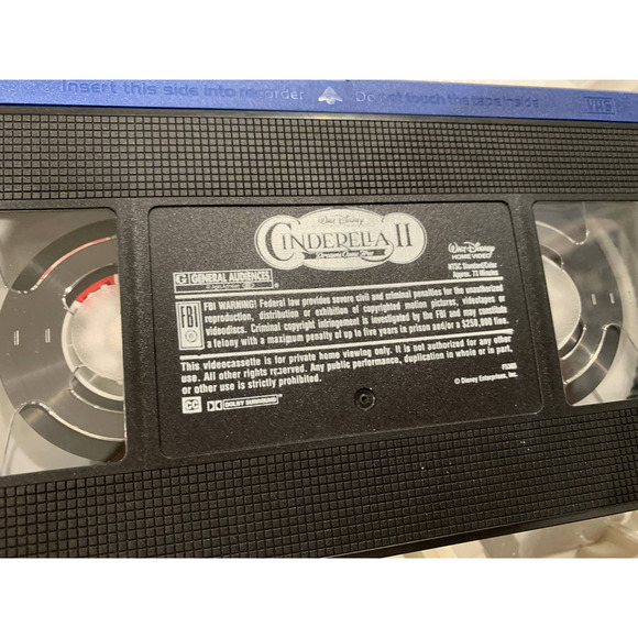 Walt Disney’s Cinderella II 2 Dreams Come True (VHS, 2002) - Picture 3 of 7